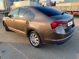 2021 Skoda Rapid II, коричневый, 1600000 рублей, вид 5