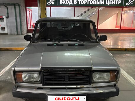 2010 Lada (ВАЗ) 2107, серебристый, 140000 рублей, вид 2