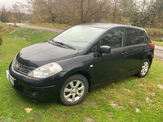 2008 Nissan Tiida I, чёрный, 550000 рублей, вид 1