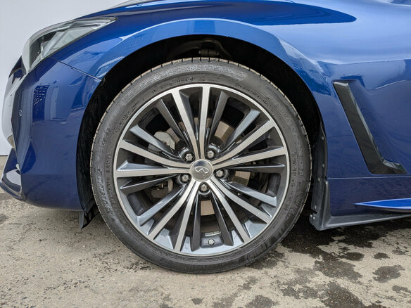 2021 Infiniti Q60 II, синий - вид 17
