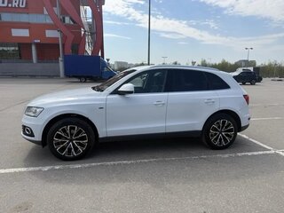 2013 Audi Q5 I (8R) Рестайлинг, белый, 1850000 рублей, вид 5