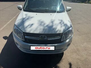 2013 Lada (ВАЗ) Granta I, белый, 440000 рублей, вид 1