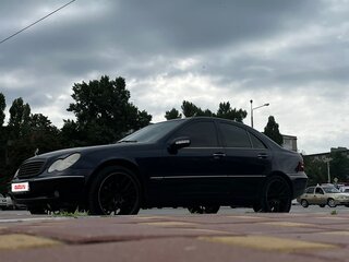 2002 Mercedes-Benz C-Класс 240 II (W203), синий, 420000 рублей, вид 3