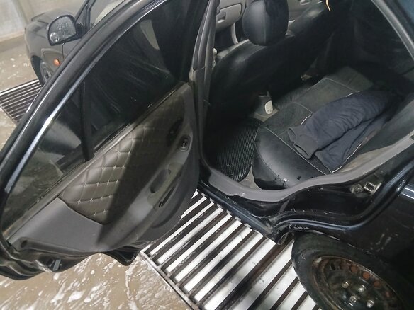 2005 Hyundai Accent ТагАЗ II, чёрный, 420000 рублей - вид 7