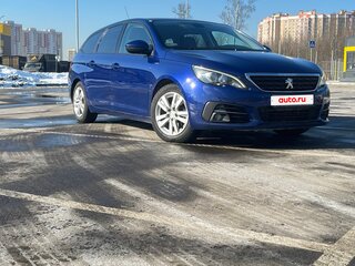 2019 Peugeot 308 II Рестайлинг, синий, 1300000 рублей, вид 4