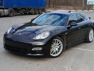 2009 Porsche Panamera Turbo I, чёрный, 2250000 рублей, вид 1