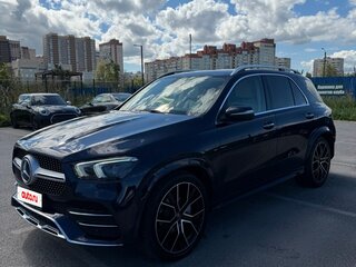 2021 Mercedes-Benz GLE 300 d II (V167), синий, 6500000 рублей, вид 4