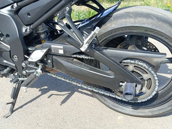 2011 Yamaha FZ8, чёрный, 620000 рублей - вид 6