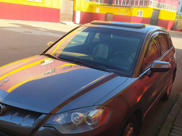 2007 Acura RDX I, серый, 1150000 рублей - вид 7