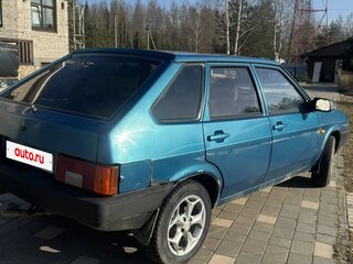 1995 Lada (ВАЗ) 2109, синий, 125000 рублей, вид 4