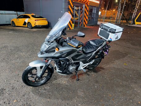 2013 Honda NC 700X, серебристый, 450000 рублей, вид 5