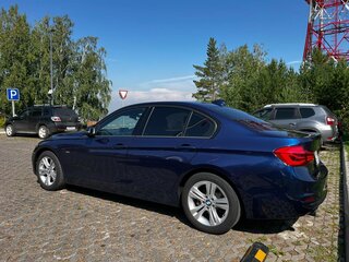 2017 BMW 3 серии 318i VI (F3x) Рестайлинг, синий, 1950000 рублей, вид 3