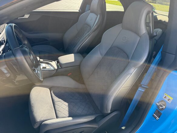 2021 Audi A5 45 TFSI II (F5) Рестайлинг, синий, 4250000 рублей - вид 9