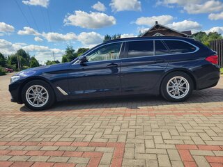 2019 BMW 5 серии 520d VII (G30/G31/G38), синий, 1990000 рублей, вид 5