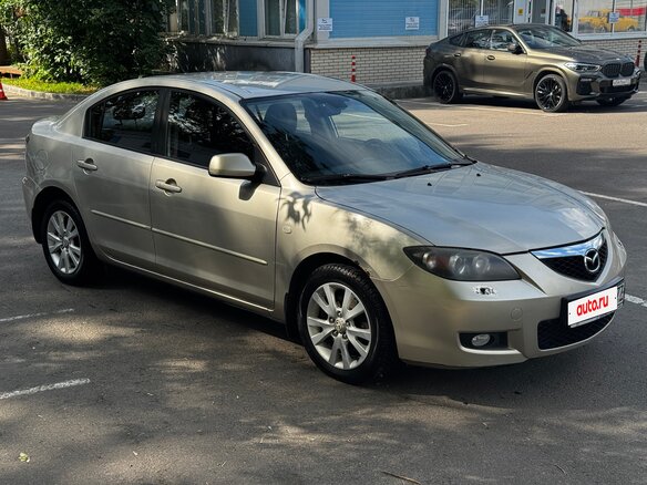 2007 Mazda 3 I (BK) Рестайлинг, золотистый - вид 2