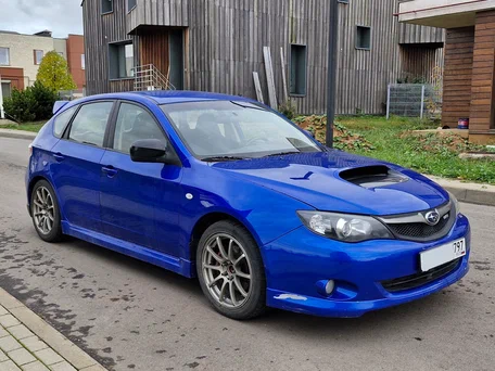 2007 Subaru Impreza WRX III, синий, 950000 рублей, вид 1
