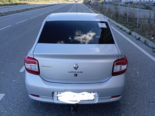 2015 Renault Logan II, серебристый, 515000 рублей, вид 4