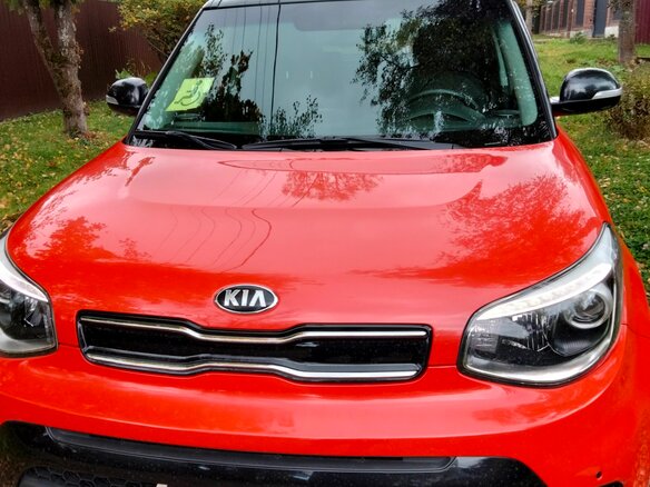 2018 Kia Soul II Рестайлинг, красный, 1850000 рублей