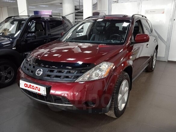 2006 Nissan Murano I (Z50), красный, 720000 рублей
