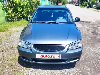 2008 Hyundai Accent ТагАЗ II, серый, 350000 рублей, вид 3
