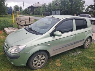 2007 Hyundai Getz I Рестайлинг, зелёный, 400000 рублей, вид 3