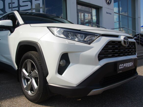 2021 Toyota RAV4 V (XA50), белый - вид 19