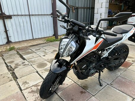 2021 KTM 390 Duke, белый, 500000 рублей, вид 1