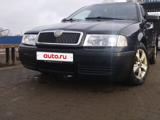 2008 Skoda Octavia I (A4) Рестайлинг, чёрный, 400000 рублей, вид 1