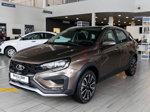 2026 Lada (ВАЗ) Vesta SW Cross I Рестайлинг (NG), коричневый