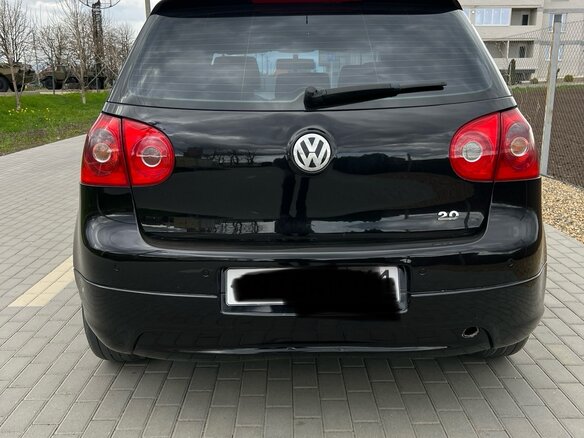 2005 Volkswagen Golf V, чёрный, 650000 рублей - вид 7