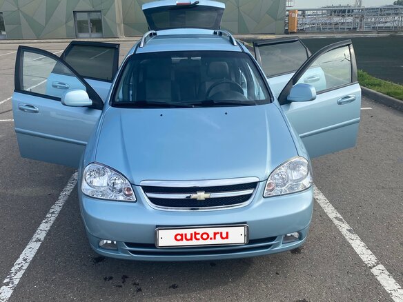 2012 Chevrolet Lacetti I, голубой, 1200000 рублей - вид 2