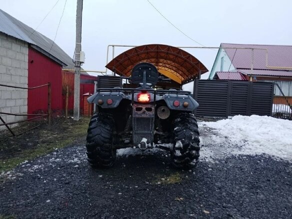 2016 Stels ATV-500, чёрный, 280000 рублей - вид 4