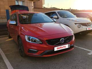 2014 Volvo V60 I Рестайлинг, красный, 1300000 рублей, вид 4