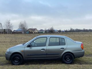 2001 Renault Clio II, серый, 247000 рублей, вид 4