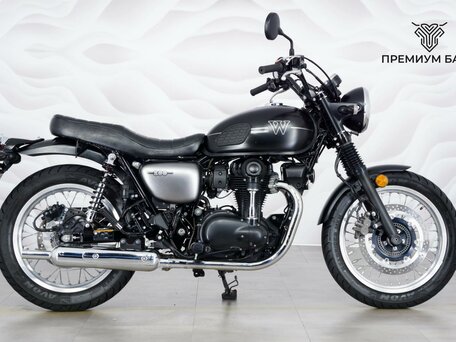2019 Kawasaki W 800, чёрный, 690000 рублей, вид 1