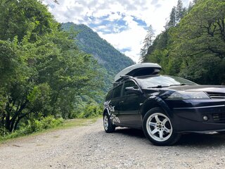 2008 Renault Megane II Рестайлинг, синий, 650000 рублей, вид 1