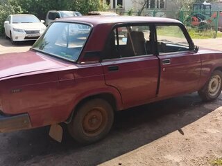 2003 Lada (ВАЗ) 2107, пурпурный, 100000 рублей, вид 5