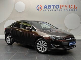 2013 Opel Astra J Рестайлинг, коричневый, 777000 рублей, вид 1