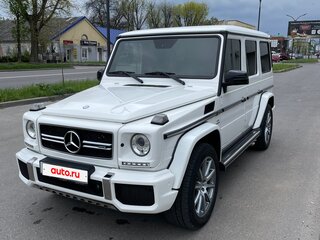 2013 Mercedes-Benz G-Класс AMG 63 AMG I (W463) Рестайлинг 2, белый, 5500000 рублей, вид 3