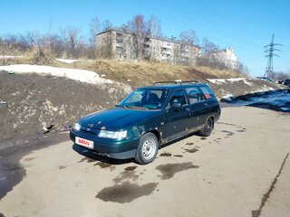 2002 Lada (ВАЗ) 2111, зелёный, 80000 рублей, вид 1