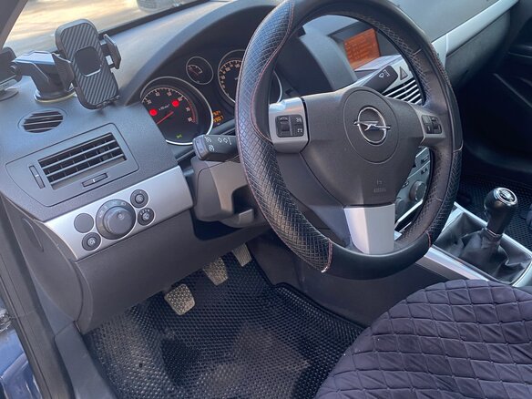 2012 Opel Astra H Рестайлинг, синий, 540000 рублей - вид 8
