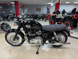 2016 Triumph Bonneville T100, чёрный, 1070000 рублей, вид 2