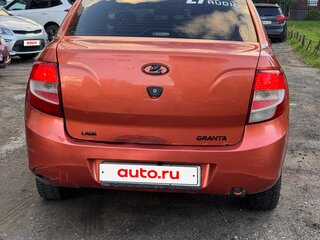 2013 Lada (ВАЗ) Granta I, оранжевый, 255000 рублей, вид 5