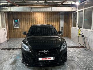 2008 Mazda 6 II (GH), чёрный, 590000 рублей, вид 2