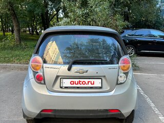 2012 Chevrolet Spark III, серебристый, 550000 рублей, вид 3