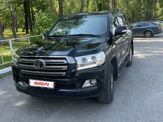 2016 Toyota Land Cruiser 200 Series Рестайлинг 2, чёрный, 4500000 рублей, вид 2