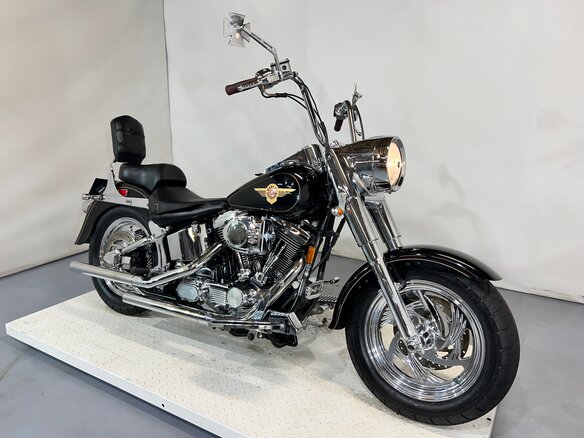 1998 Harley-Davidson Fat Boy, чёрный, 770000 рублей - вид 5