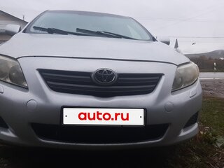2007 Toyota Corolla X (E140, E150), серебристый, 550000 рублей, вид 1