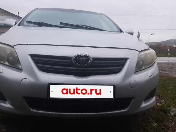 2007 Toyota Corolla X (E140, E150), серебристый, 550000 рублей