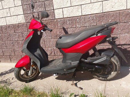 2010 Sym Orbit, красный, 48000 рублей, вид 1